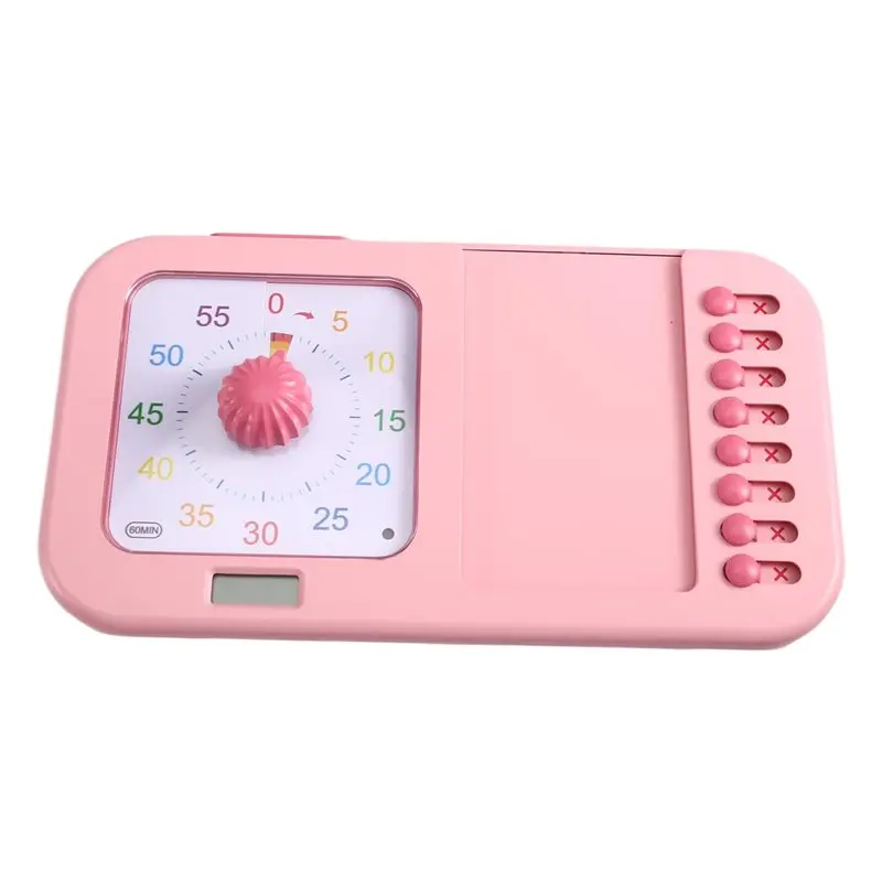 AT43-3 In1 Visual ADHD Timer For Kids Adults Task Timer With Planning Board Schedule Tool