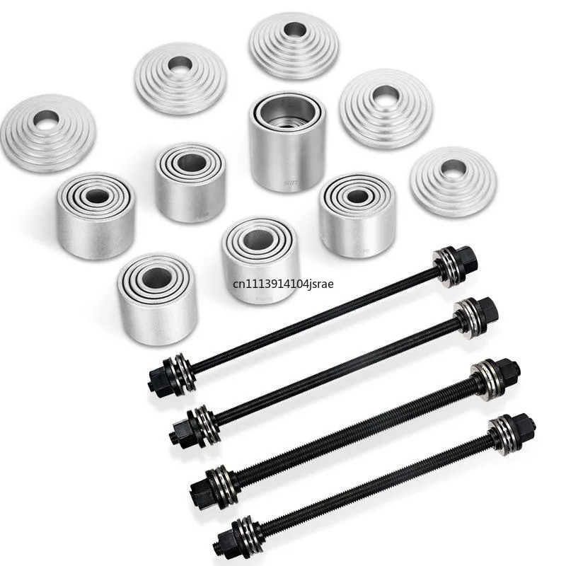 36‑Piece Universal Rubber Bushing Sleeve Removal Tool Kit, Car Lower Control Arm Bushing Press and Disassembly Set