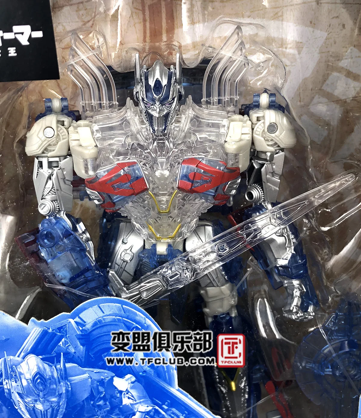 在庫あり 変身玩具 映画5 限定 TLKEX ナビゲーター 透明 OP コマンダーアクションフィギュア コレクション ギフト