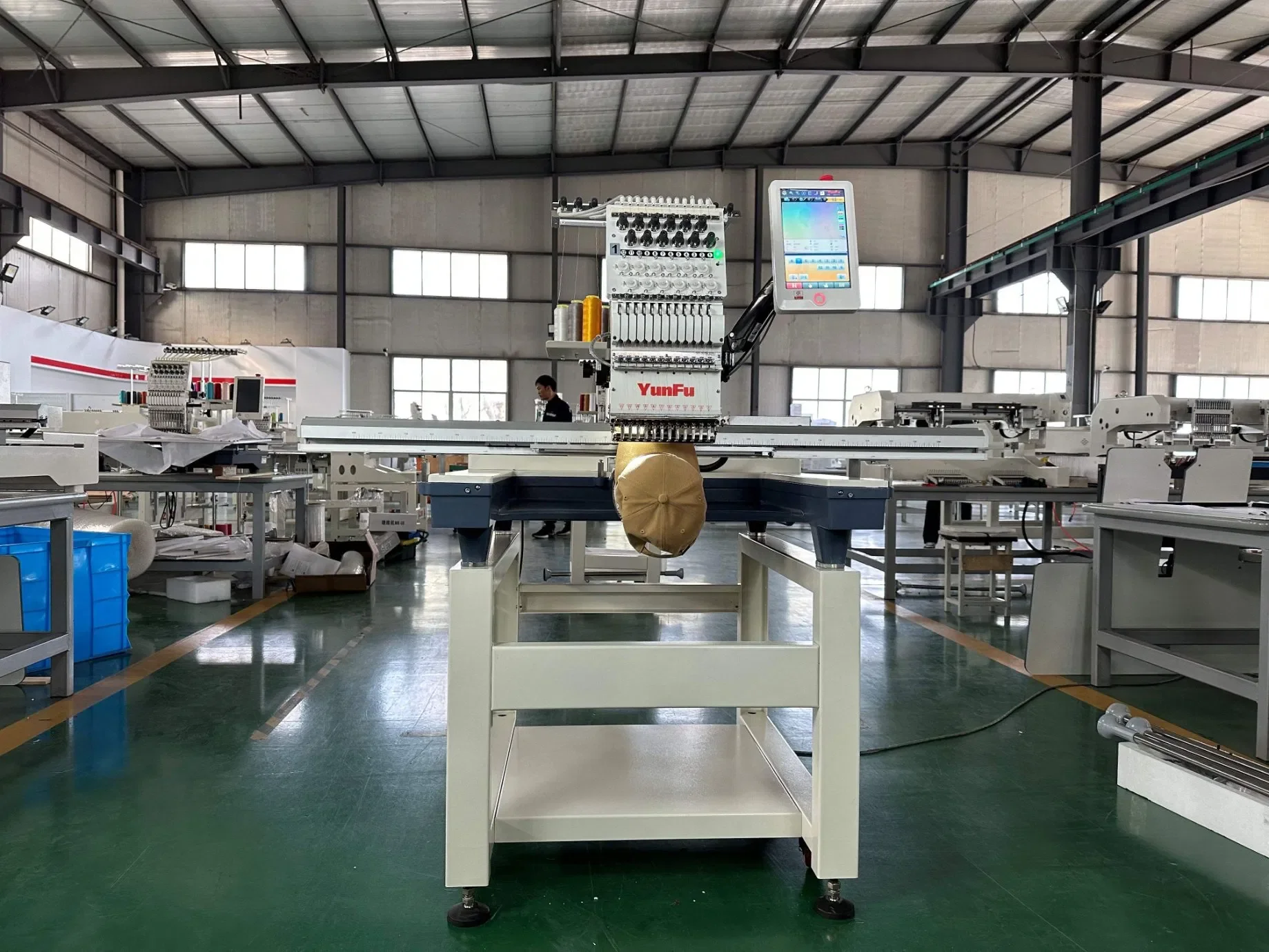 Picture 5: DDP Tajima Single Head Computerized Embroidery Machine For Cap Tshirt Finished Garment Flat Embroidery Agbada Style