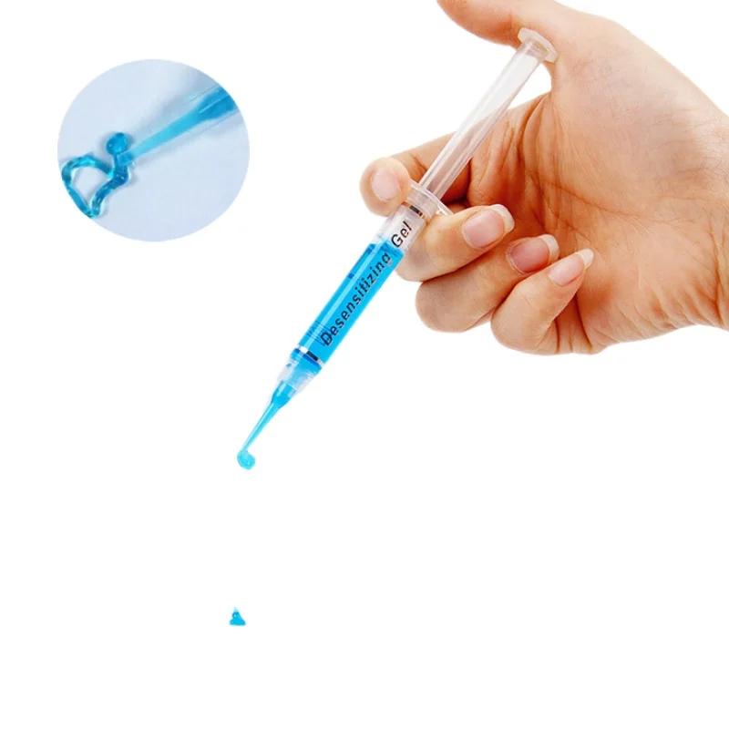 

5 шт., 3 мл/шт., стоматологический инструмент, десенсибилизирующие гелевые шприцы для чувствительных зубов