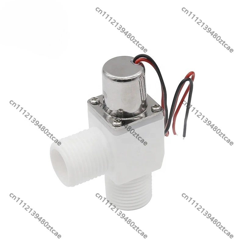 Vertical Plastic Pulse Solenoid Valve, Electromagnetic Control Valve for Bathroom Water System