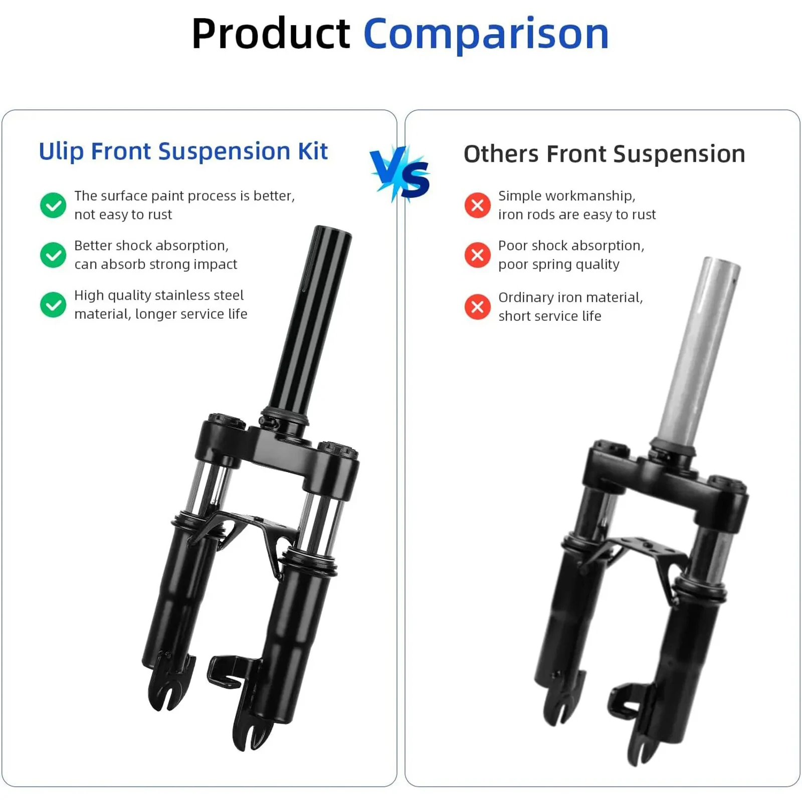 Ulip Scooter Aggiornato Kit Ammortizzatore Idraulico Forcella Anteriore Ammortizzatore Sospensione Anteriore Parti Accessori Per Max G30 G30D G30LP