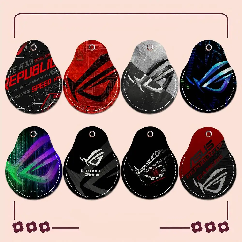 ROG Logo Waterdrop Aped N Acc Control Card Holder For Vehicles Public Transport Keychain Protective Cover