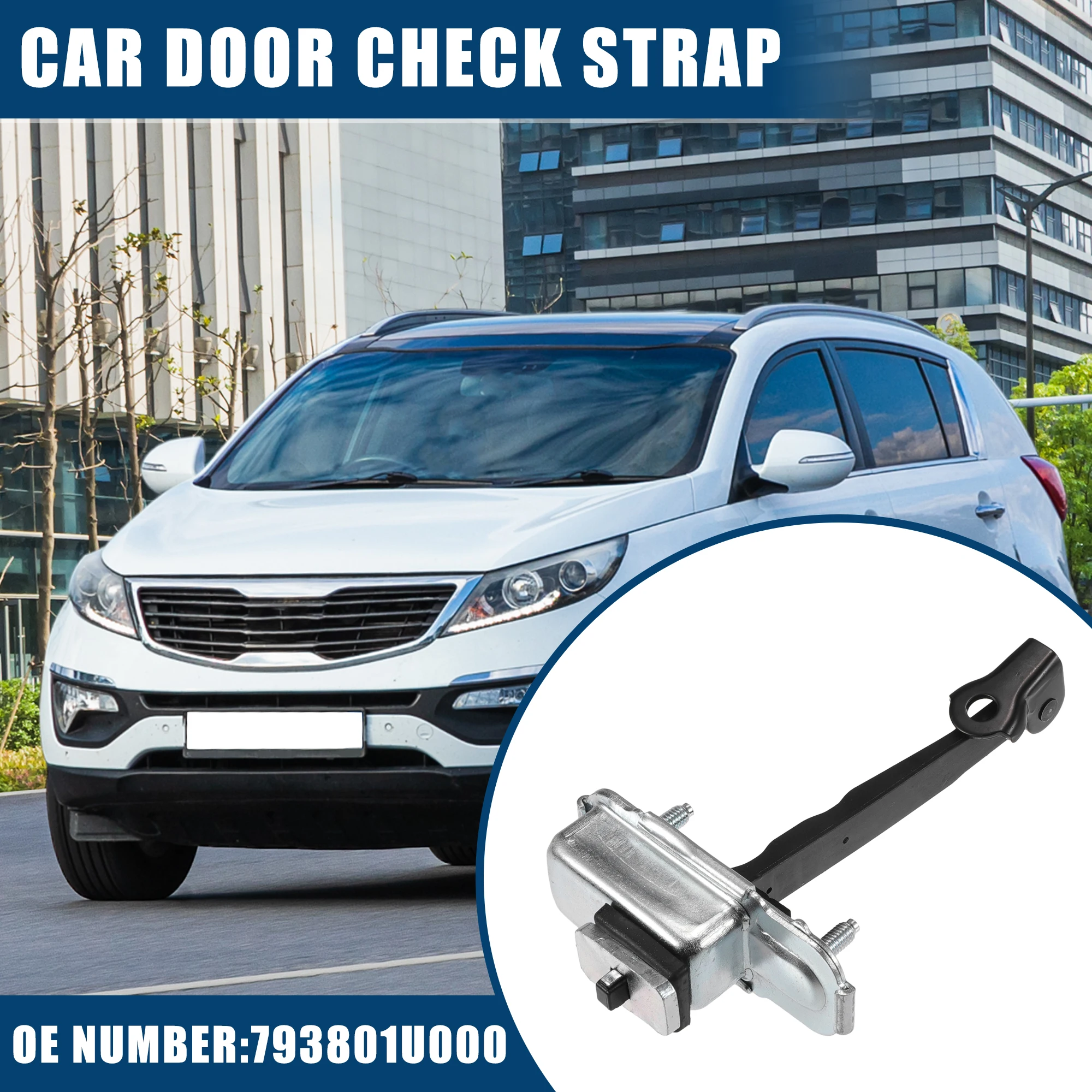 

X Autohaux № 793801u000, ремешок для проверки двери для Kia Sorento 2011 2012 2013 2015, передний левый и правый 1 шт.