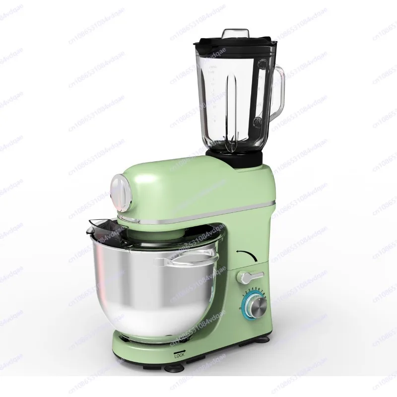 Multi-function mixer stainless steel bowl rack design Electric manual dual mode