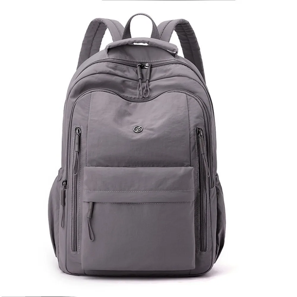 Large Capacity Women's Backpack Multi-Layer Durable Nylon Travel Backpack Lightweight Casual Backpack Outdoor Camping