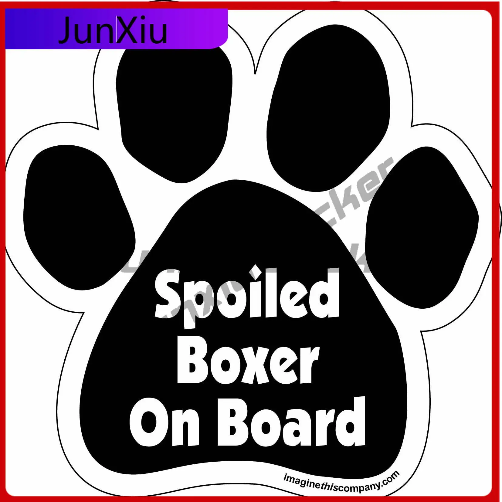 

Imagine This Paw , Funny Car Laptop Camper Van Walls Waterproof Vinyl Decal Sticker Trendy Aesthetic Funny Aesthetic Cute Retro