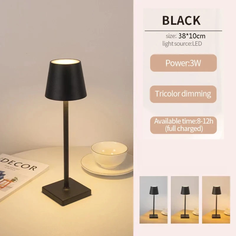 Table Lamp Eyes Protection  Dimmable  Light Bedroom USB  Desk Lamp  Restaurant Night Light Gift Charging Light Fixtur Light lamp