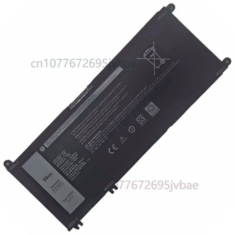 For Dell Inspiron 13 7353 7577 7778 7779 4WN0Y M245Y JYFV9 Laptop Battery For Dell Latitude 3310 P95G P95G002 Notebook