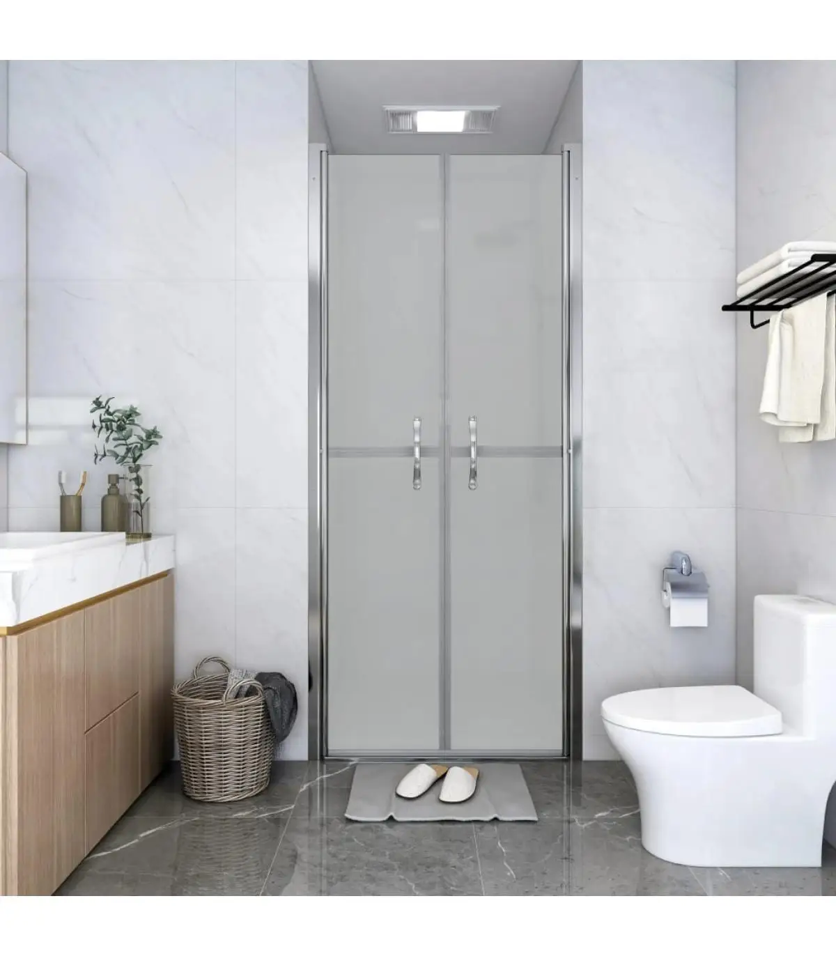 Shower doors shower door ESG frosted 71x190 cm