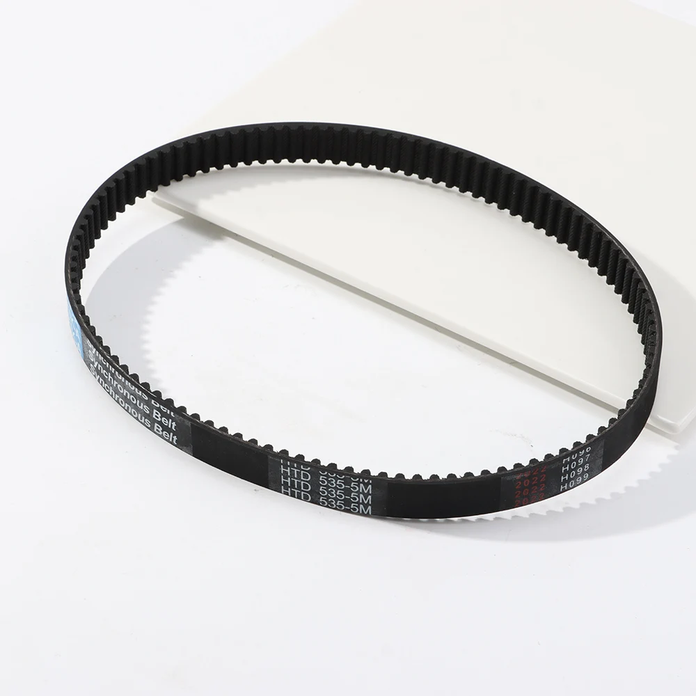 Electric Scooter 3m 384 12 Transmission Belt Timing Belts HTD 3m-384-12 5M-535-15 Rubber Black Drive Stripe E-scooter