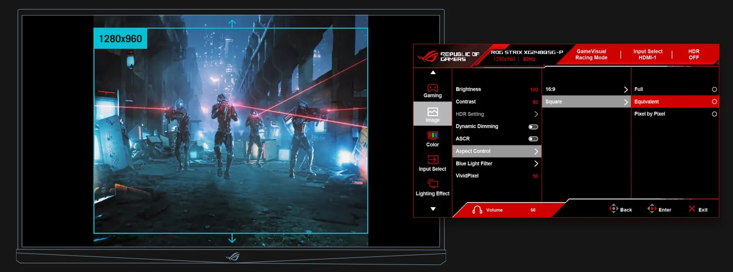 Rog strix ace XG248QSG-P 24.1 polegadas 0.7ms 1k 610hz tela taxa de atualização monitor fps para jogos hdr10 tn display hdmi + dp + usb TYPE-C