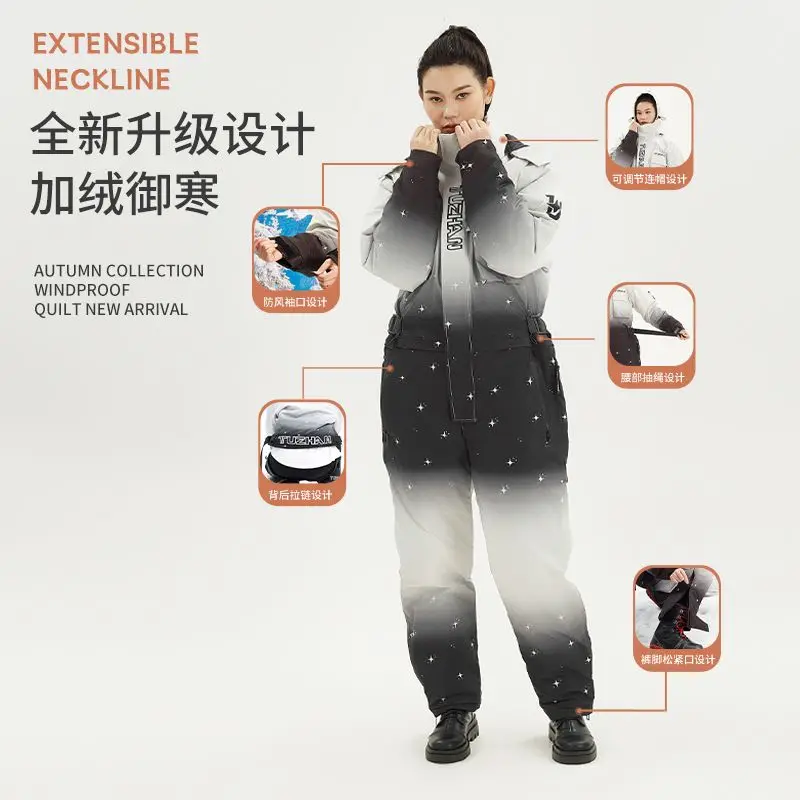 Winter Velvet Thickened Waterproof and Warm Cycling Cold Clothes Electric Vehicle Zipper Windshield Motorcycle Jacket Winter - view 4