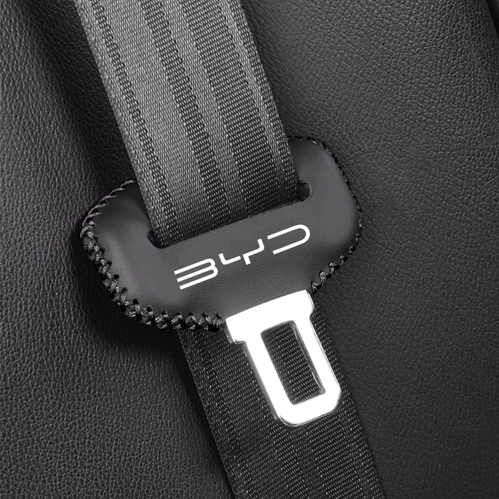Car Seat Belt Clip Safety Seatbelt Lock Buckle Plug Cover For BYD Atto 3 EV Yuan Plus Song Plus Dmi Seal Tang Han Qin F3 E6
