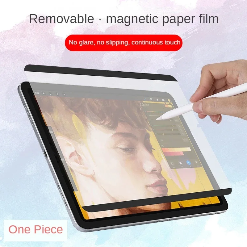 

For Xiaomi Redmi Pad SE 11 inch 2023 Removable Magnetic Attraction Paper Film For Xiaomi Mi Pad 5 6 Pro Redmi Pad 10.61 inch