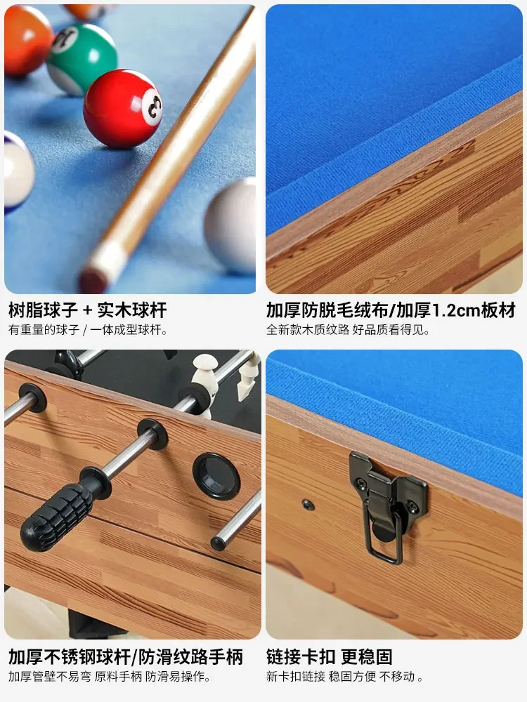 4-in-1 table tennis table Home indoor children's tennis folding 3-in-1  tennis multifunctional toy