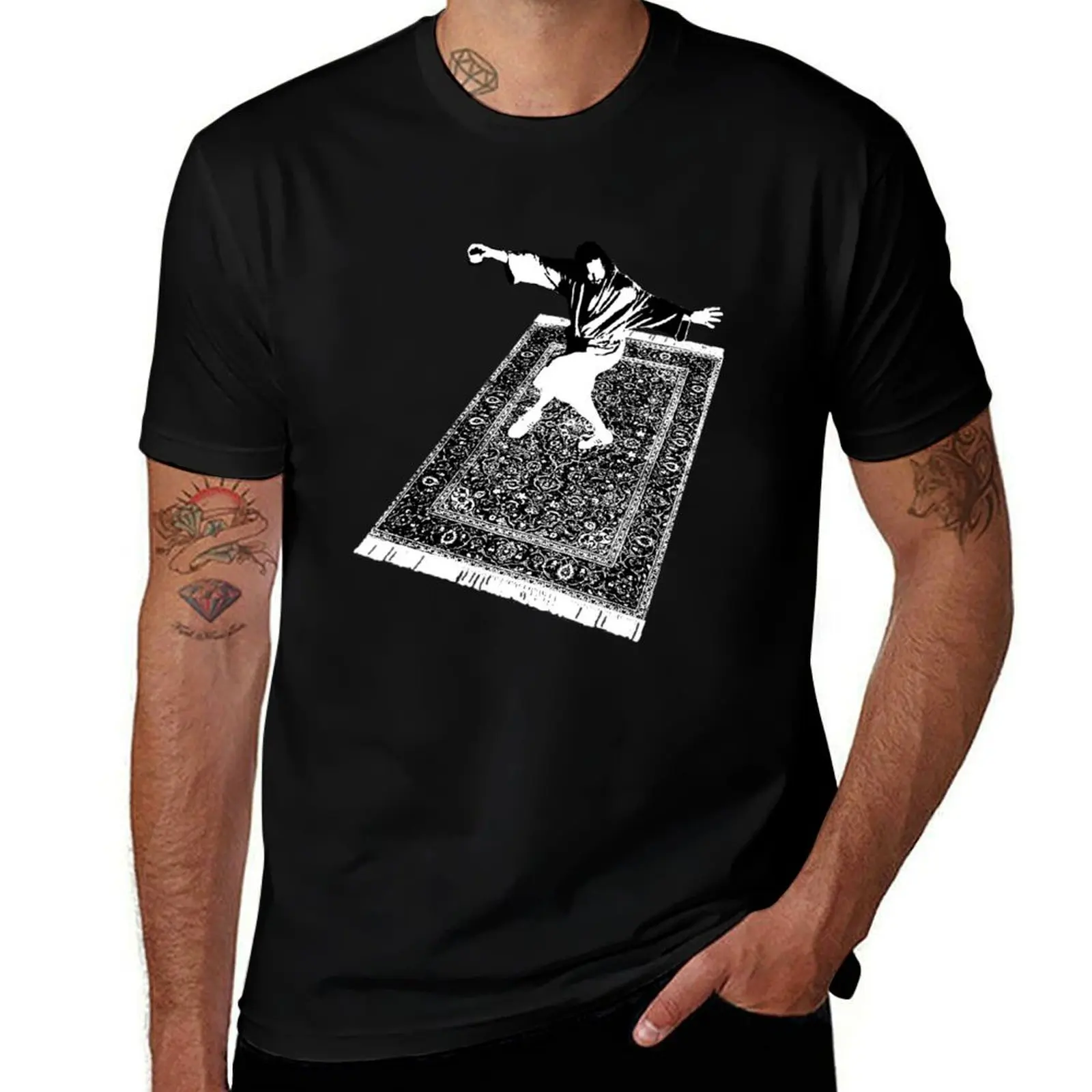 

The Dude & His Chi T-Shirt graphic shirts street wear vintage anime shirt T-shirts for men cotton