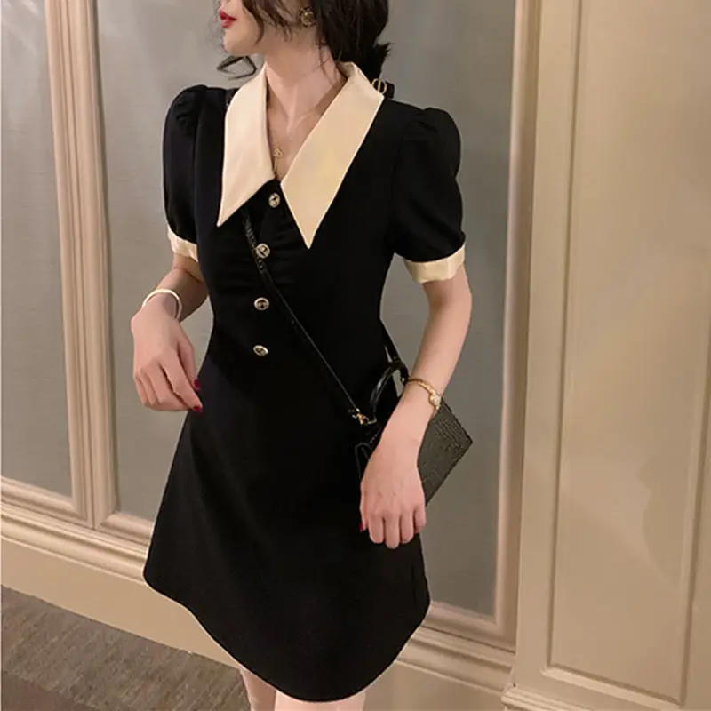 

Female Dresses 2024 Birthday Women's Dress Clothing Graduation Formal Occasion Midi Chic and Elegant Pretty Aesthetic Promotion