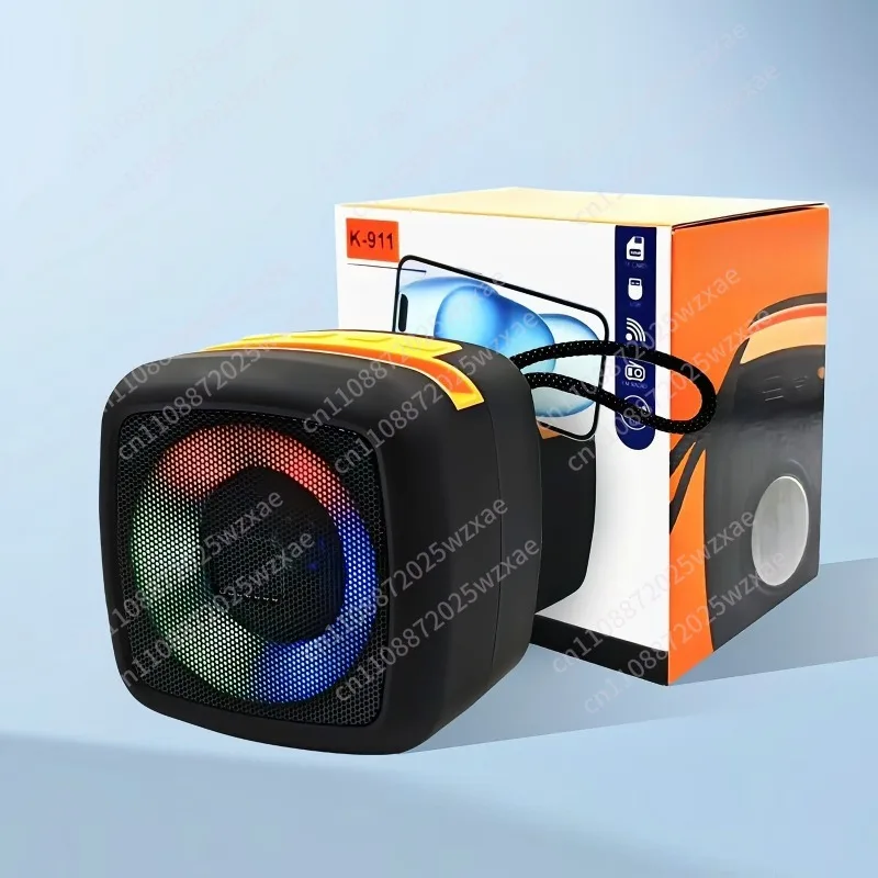 

Portable outdoor desktop speaker bass breathing light X-911 subwoofer