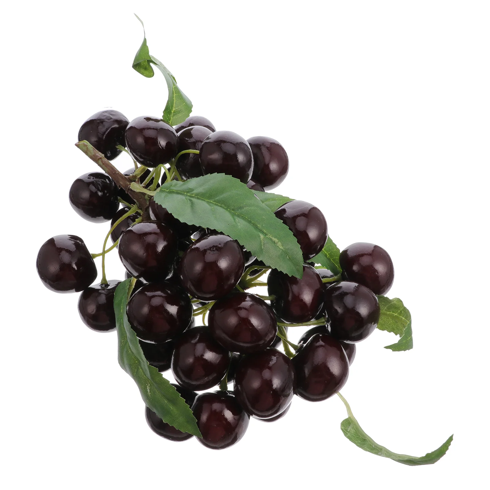 

Simulation Blueberry Faux Cherries Fruits Autumn Foam Artificial Decor Fake Planter