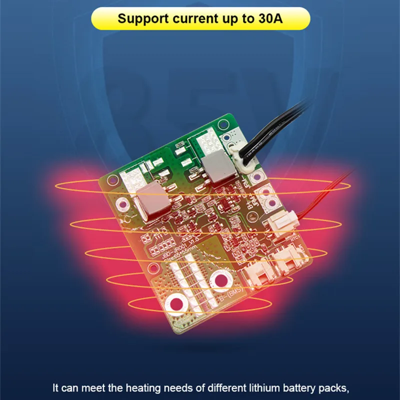3-20s Universal-Lithium-Batterie-Pack Niedertemperatur-Heiz modul/Software-und Hardware-Schutz platine