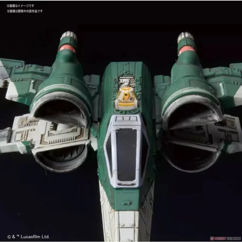 Bandai Original STAR WARS Anime Figure X-WING FIGHTER 017 Action Figure Toys for Kids Gift Collectible Model Ornaments - view 4