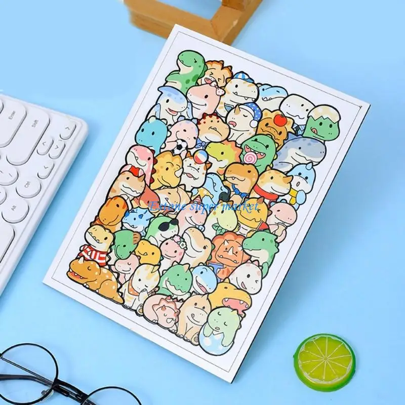 

090B Artistic Morandi Wooden Puzzle Kitten Pieces For Cognitive Development Play