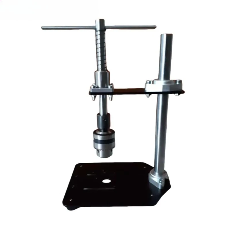 Manual Vertical Tapping Machine, Bench Tap Wrench with Extended Ratchet Arm and Adjustable Tap Holder