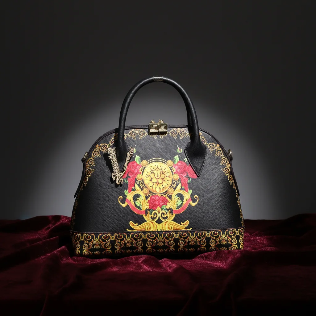 Fashion Handbag for Women Color Full Cartoon Printing Designer Bag for Young Girls Shoulder Female Bag  Factory Supplier 32 cm