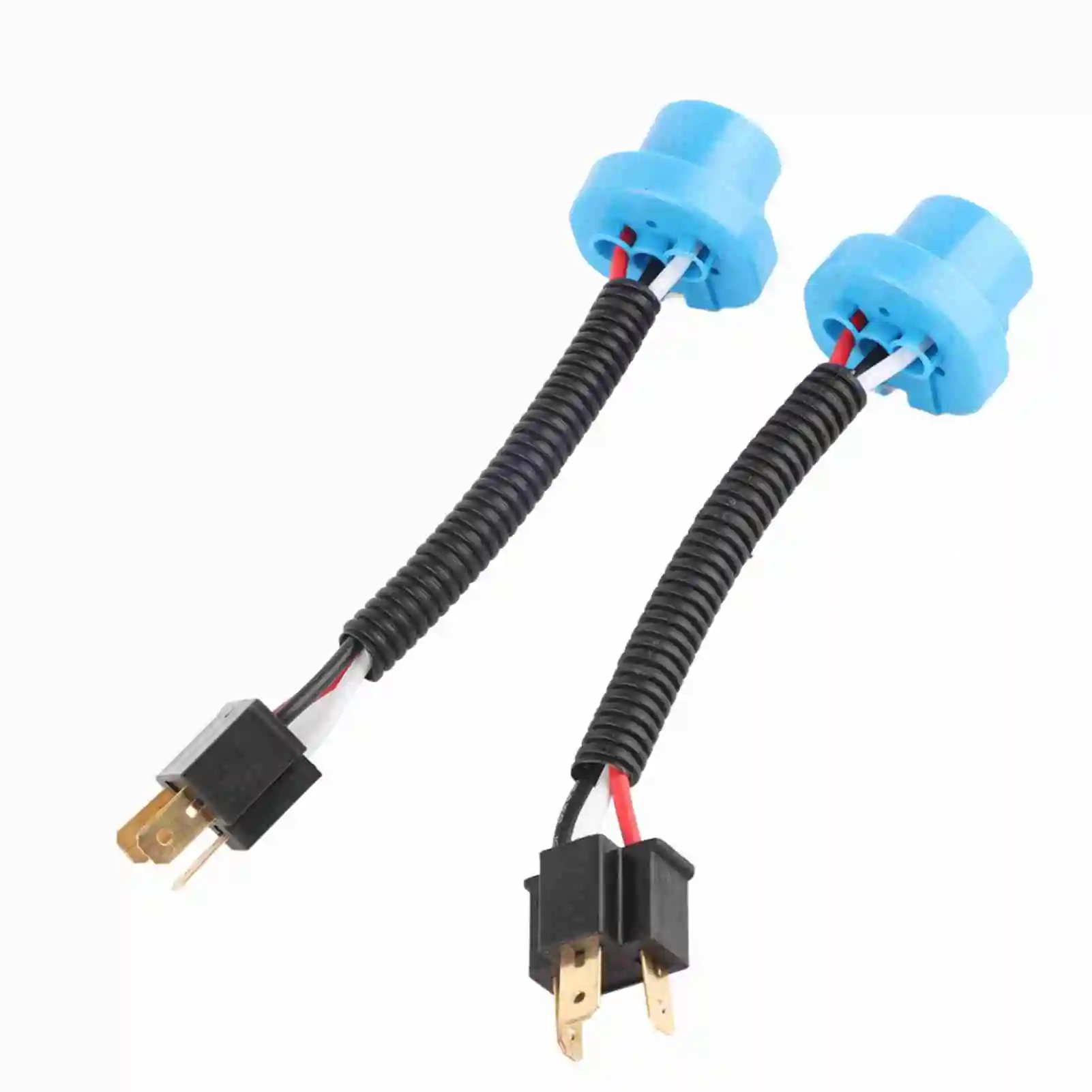2 Stuks 9007 Male naar H4 Vrouwelijke Plug Koplamp Conversie Kabel Draad Connector Adapter