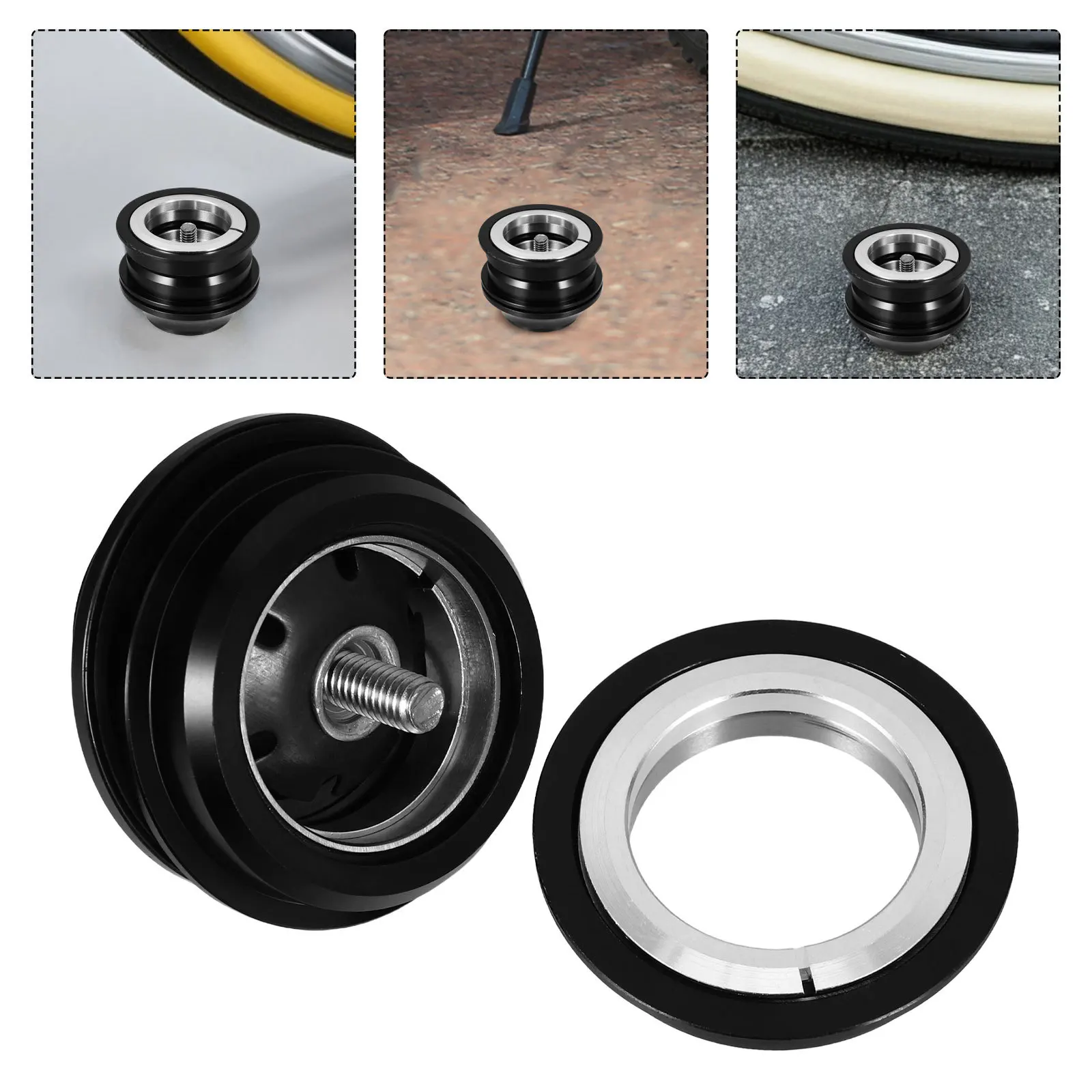 Aluminium Alloy Bike Headset Bearing 44mm Internal Smooth Riding Fixed Gear Mountain Road Bicycle Repair Parts Upgrade