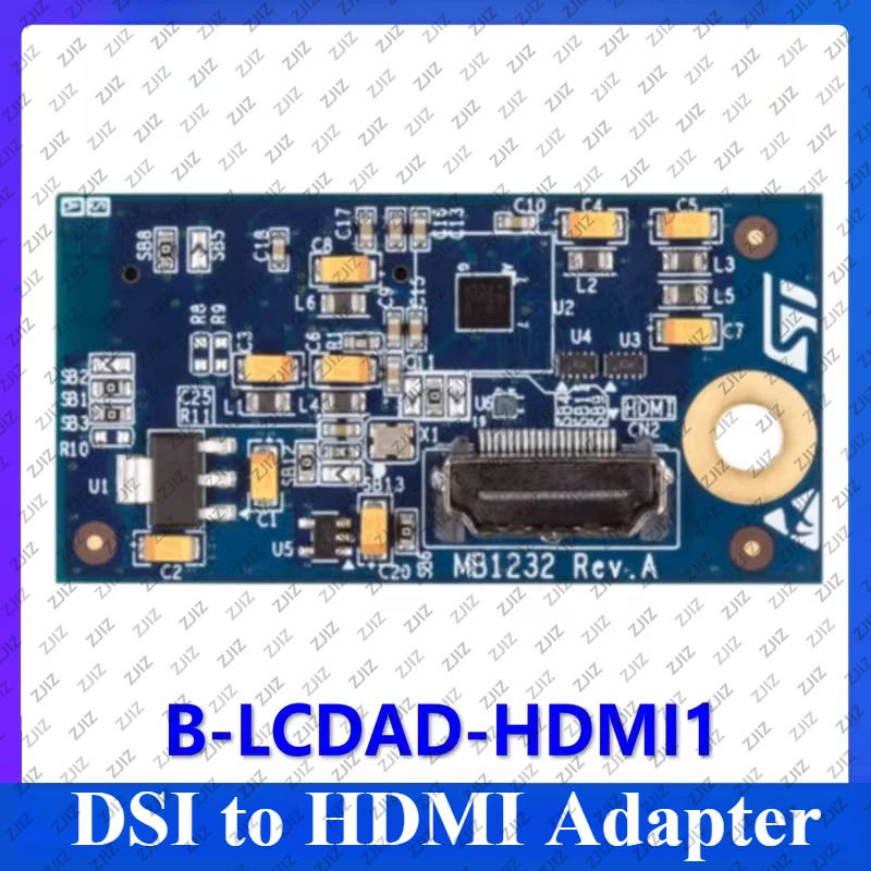

B-LCDAD-HDMI1 Плата разработки адаптера DSI-HDMI Четырехканальная MIPI DSI 4K Поддержка прототипирования дисплея