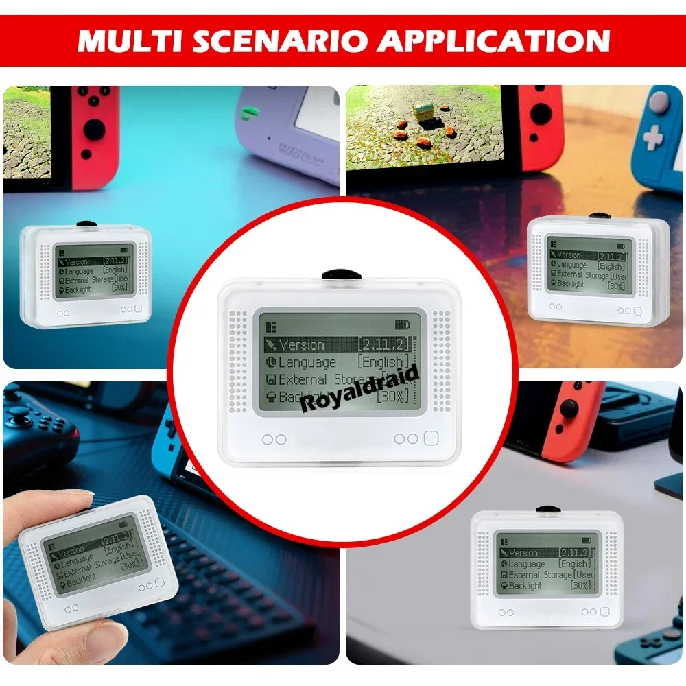 2026 Neuer Ersatz AMB Pixl Emulator Simulator NFC Ersatz-Emulator Bluetooth-Kompatibler Spiele-Emulator für Switch WiiU 3DS – Detail 8