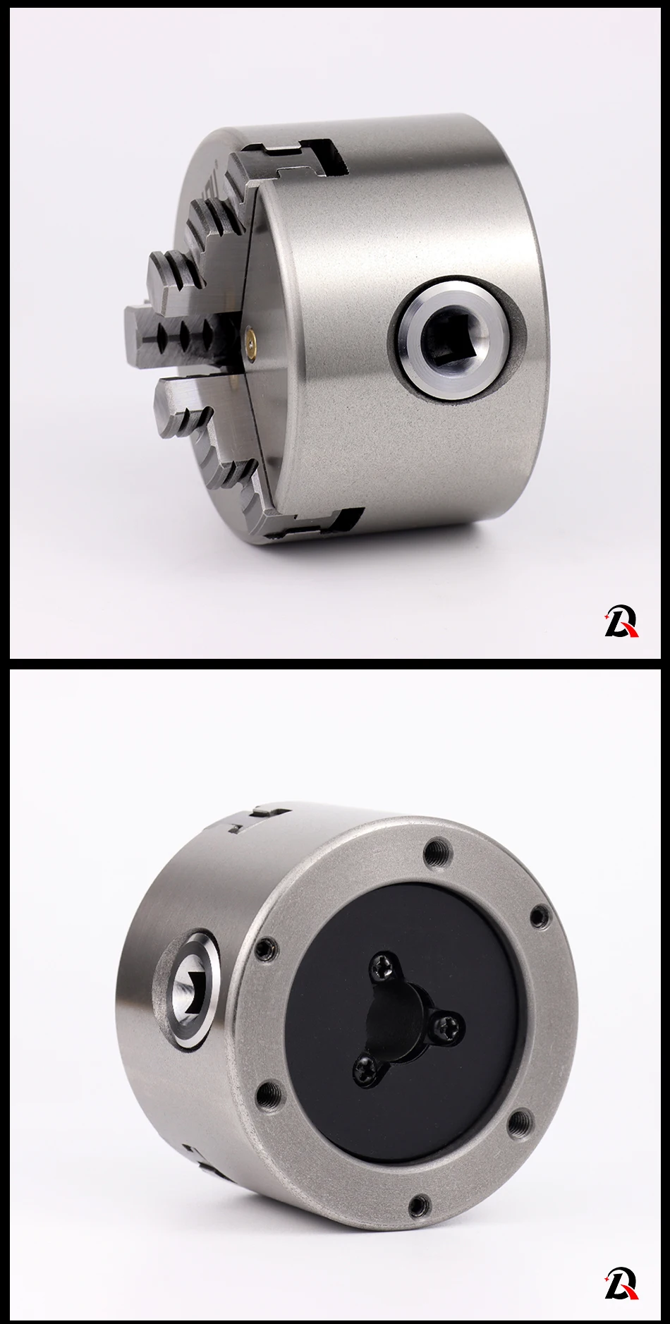 K11-80 3-Backen-selbstzentrierende 80 mm (3,15 Fuß) Drehmaschine, manuelles Scrollfutter für Mini-Mechanik-Drehmaschine mit gehärtetem Stahl für Holzverfahren – Detail 4