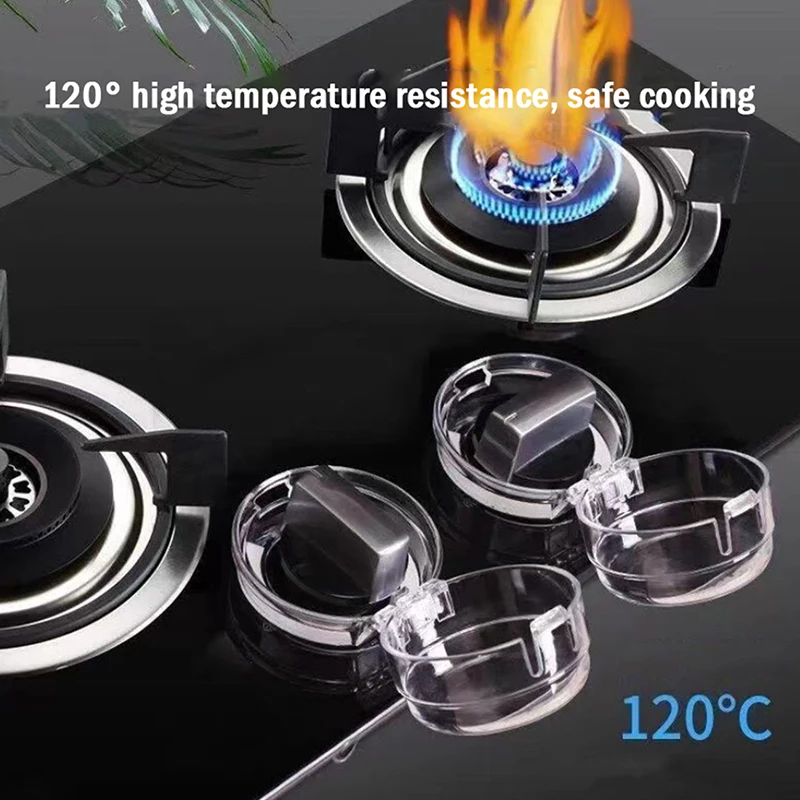 Baby Safety Oven Lock Lid Gas Stove Knob Covers Home Kitchen Cooker Control Switch Protective Cover Protector Security Padlock