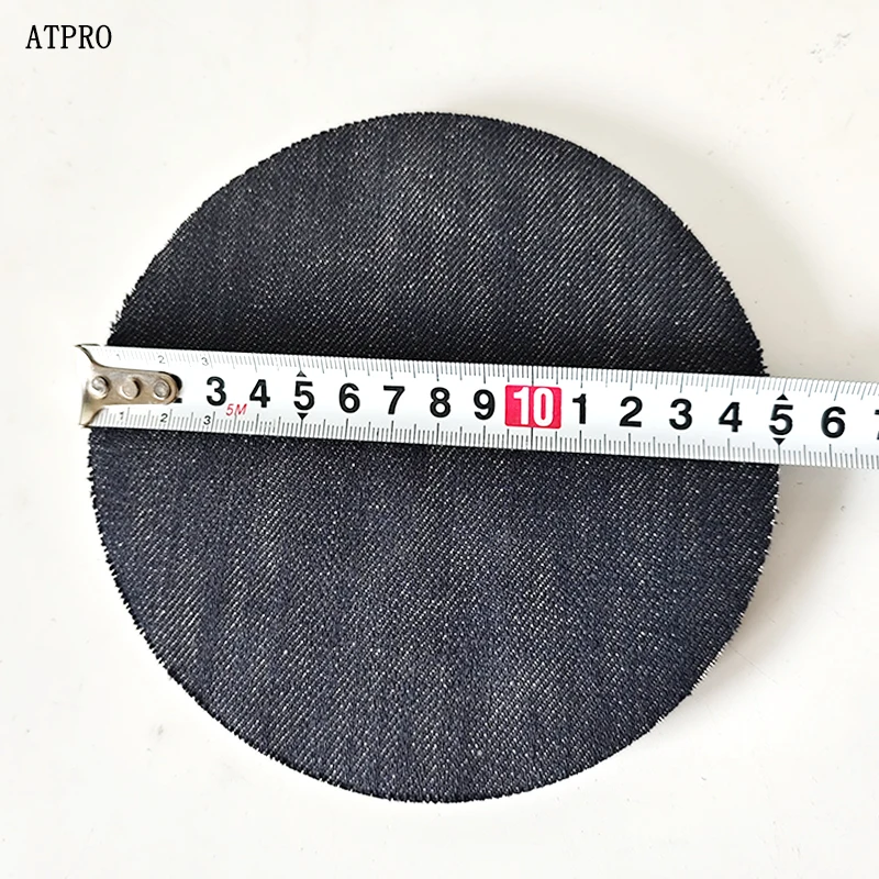 

6-inch Non-abrasive Denim Disc Polishing Remove Automotive Paint Orange Peel Flow Hanging Polished Waxed Denim Tray