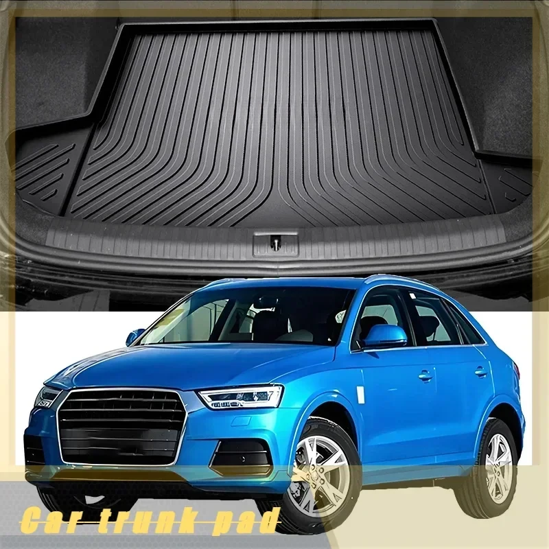 

Car Auto Rear Boot Cargo Liner Tray Trunk Mat Carpet for Audi Q3 2013-2024 Cushion Pad Carpet Pad Anti-dirty Anti-water TPE