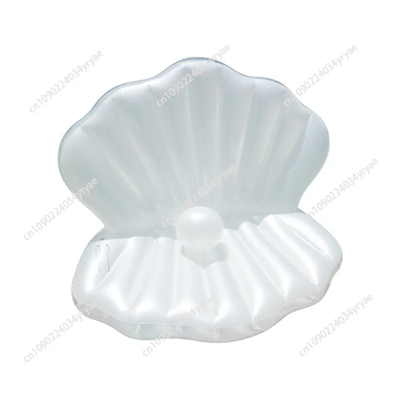 

Water Hammock, Inflatable Shell Floating Row, Floating Bed with Pearl Shell Adult Floating Row Mount