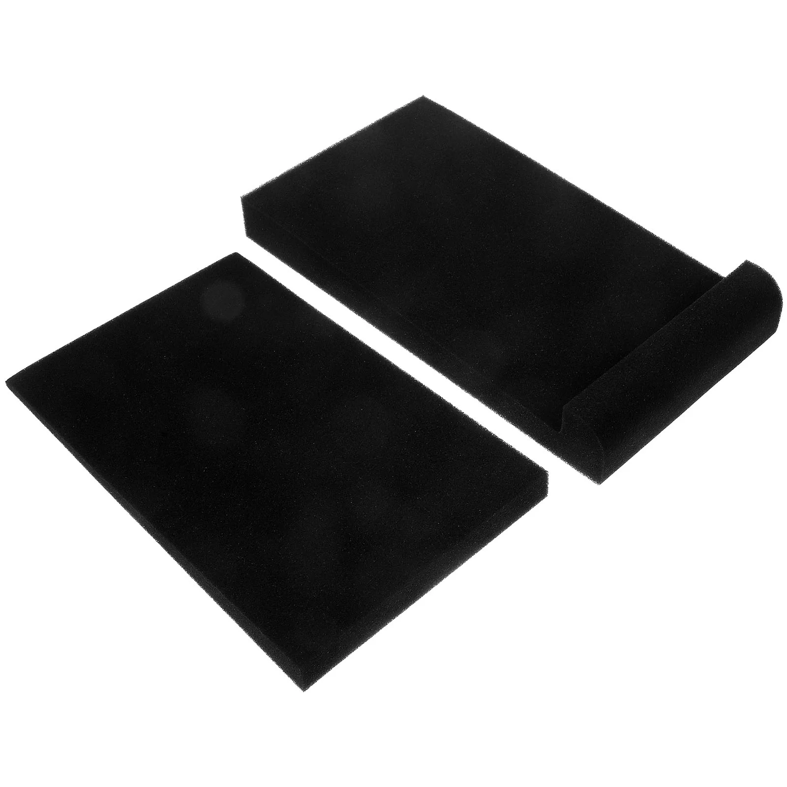 2 Pcs Acoustic Isolation Pads for Studio Monitor Speakers Reduction Sponge Cushion Audio Stand Isolator for Studio