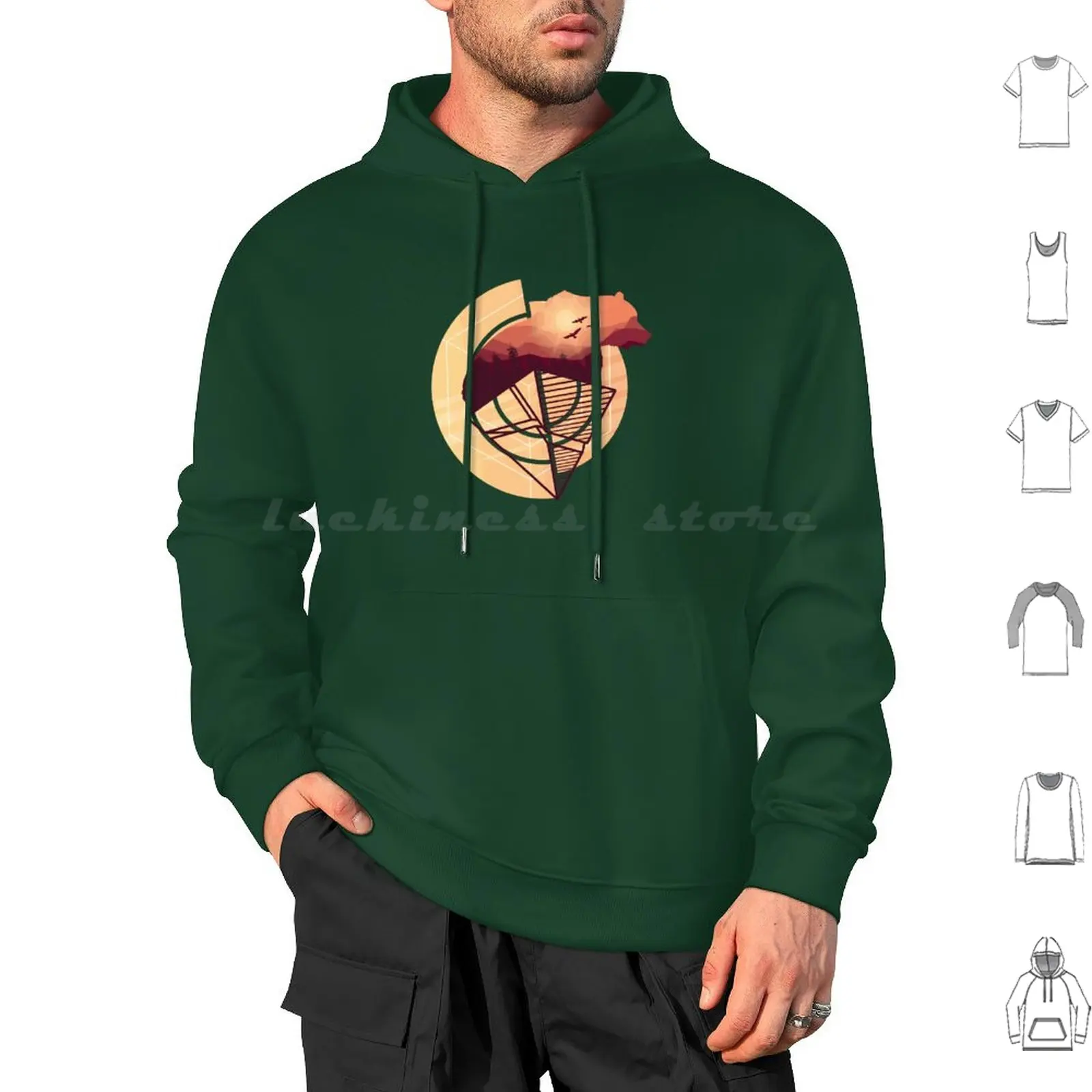 Abstract Bear T-Shirt Hoodie cotton Long Sleeve Abstract Bear Abstract Bear Polar Bear Abstract Painting How To Paint