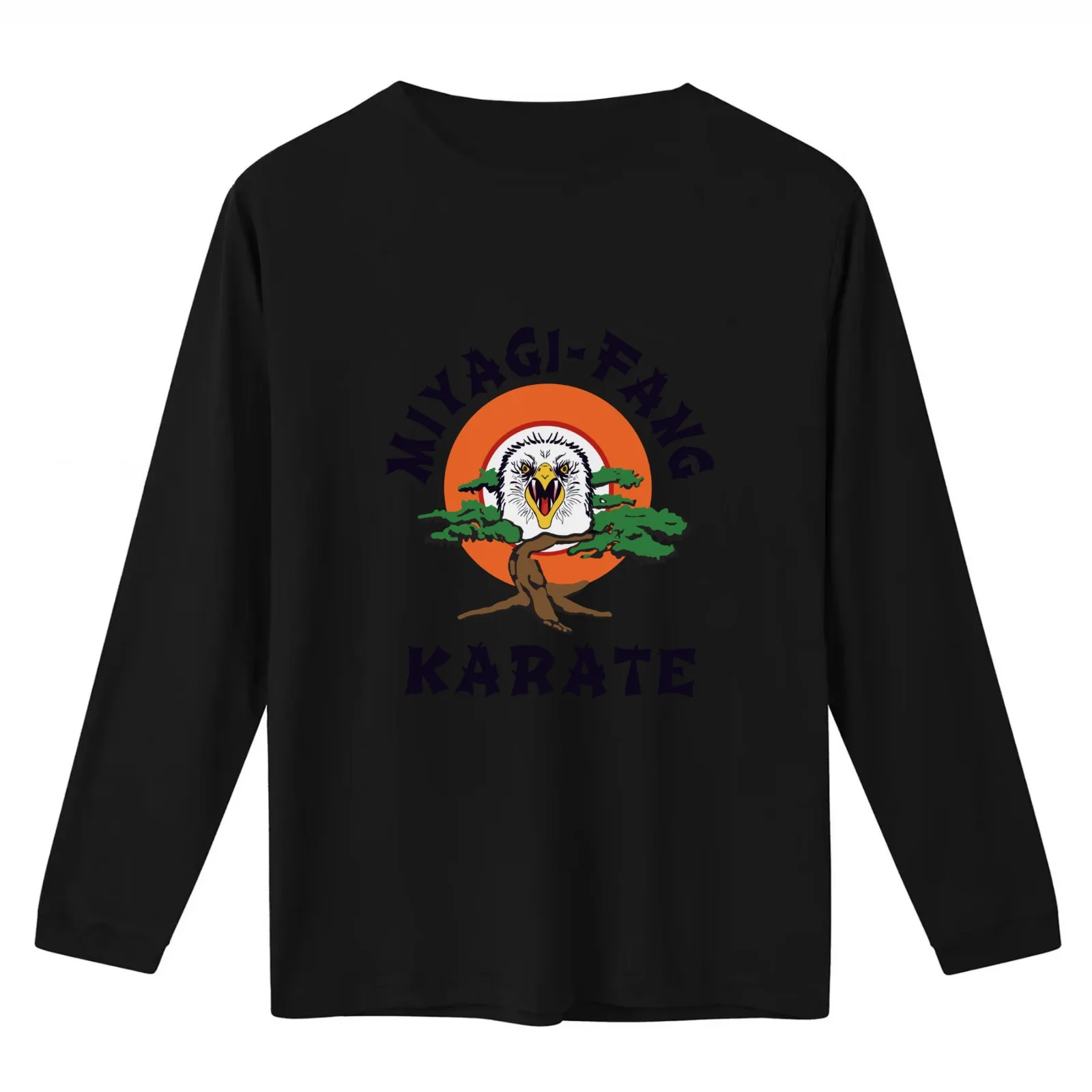 MIYAGI FANG KARATE T-Shirt Summer Casual Cotton Tee Oversized Streetwear Tops Vintage Graphic Print Loose Fit Short Sleeve