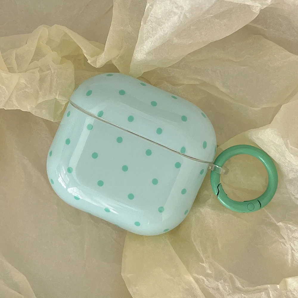 Simple Fresh Pink Mint Green Silicone Case For AirPods 5 4 1 2 3 For AirPods Pro 3 AirPods Pro2 2nd Earphone Cute Bow Pendant - view 6