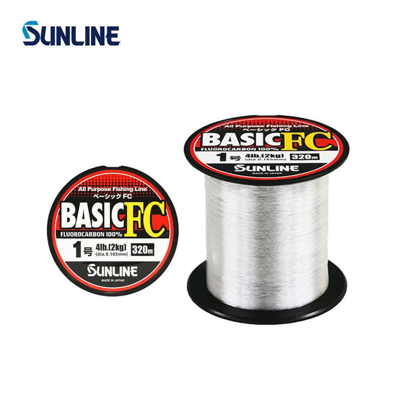 

Японская версия Sunline BASIC FC 320 м — 100% фторуглеродная леска для пресной/соленой воды