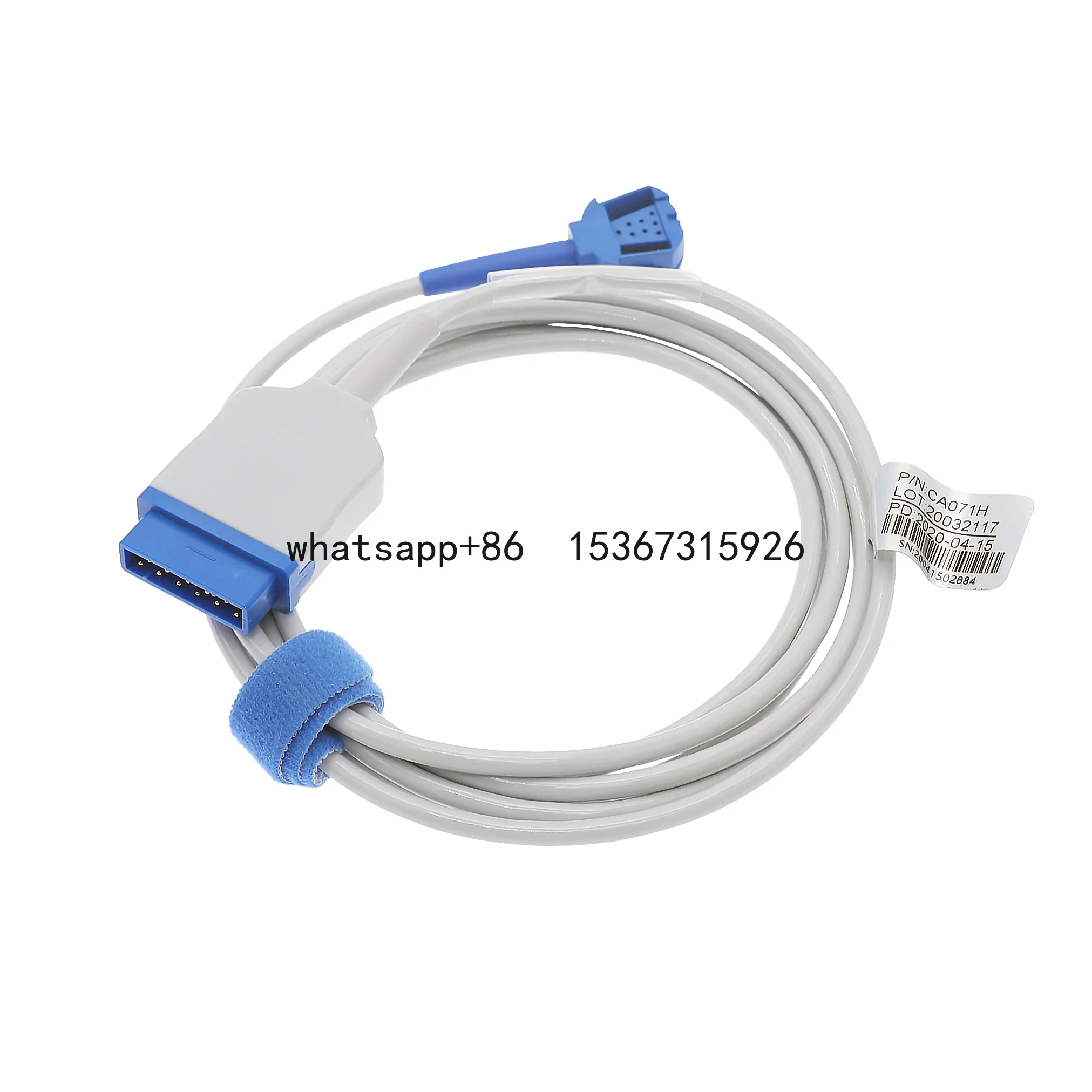 Compatible GE Ohmeda TruSat pulse OXY-MC3 spo2 sensor extension cable with CE&ISO13485 Proved