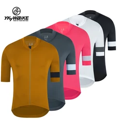 YKYWBIKE Cycling jersey Sets Bike uniform Summer Cycling Set Road Bicycle Jerseys MTB Bicycle Wear classic Cycling Clothing