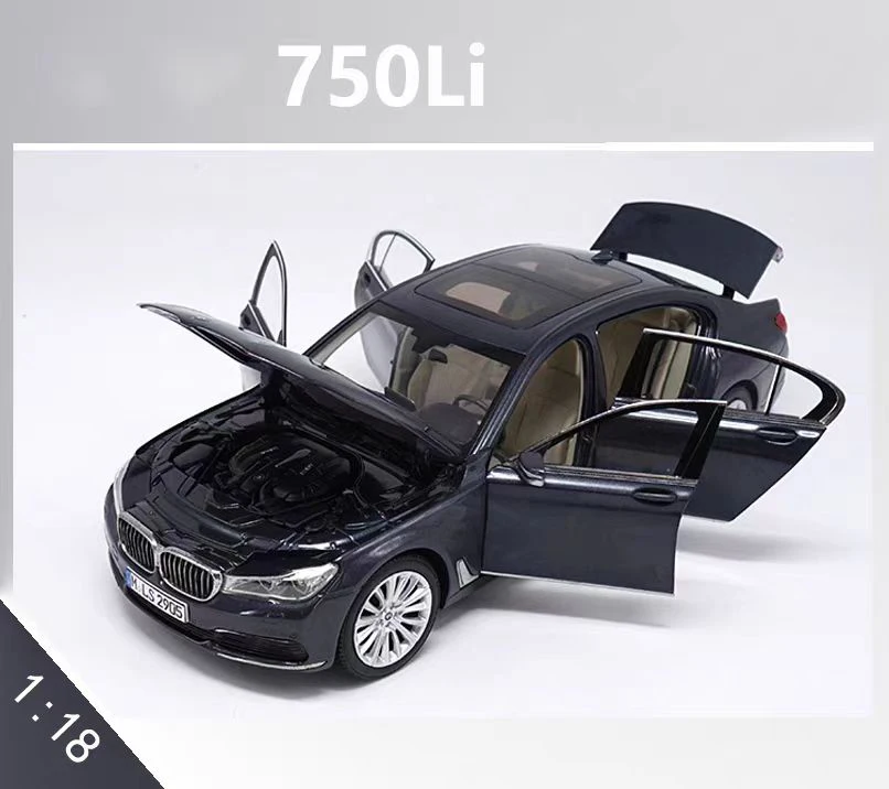 Die-cast 1:18 Scale BMW 750LI 7 Series Extended Edition Sedan