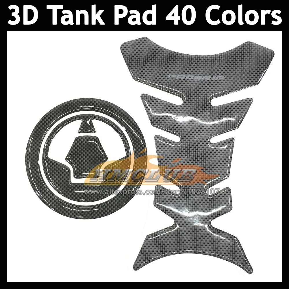 3D Carbon Fiber Tank Pad For KAWASAKI NINJA EX250 EX-250 EX 250R 250 R CC EX250R 08 09 10 11 12 Gas Tank Cap Protector sticker