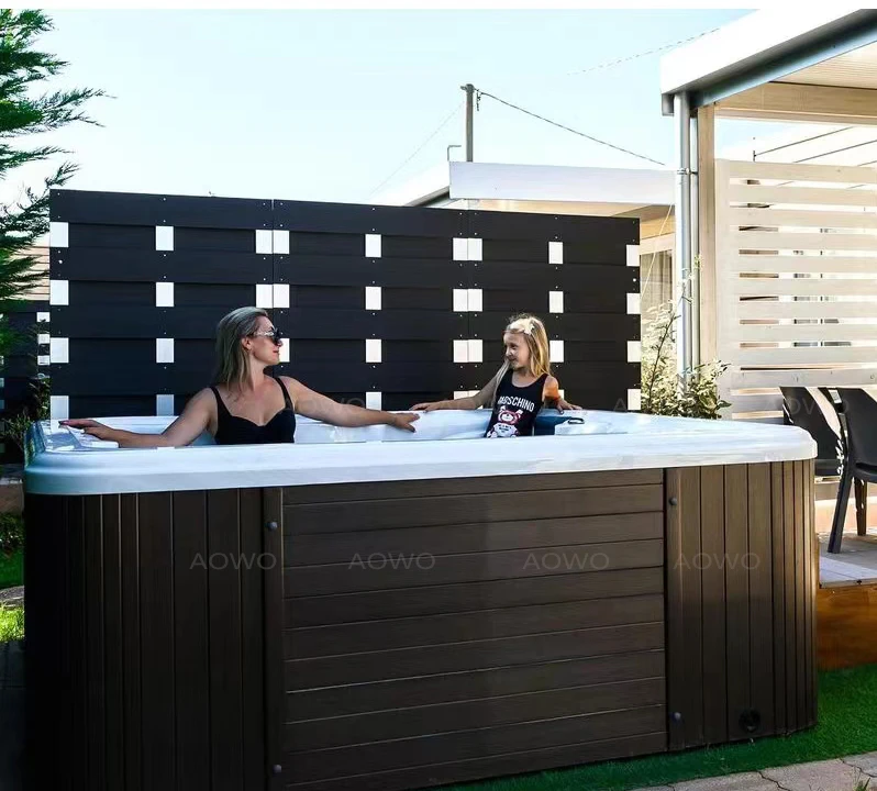 Albercas Con Jacuzzis Spa Swimming Pool Tinas De Hidromasaje 5 People Spa Bathtubs Hot Tube Outdoor High Tech Bath Tub
