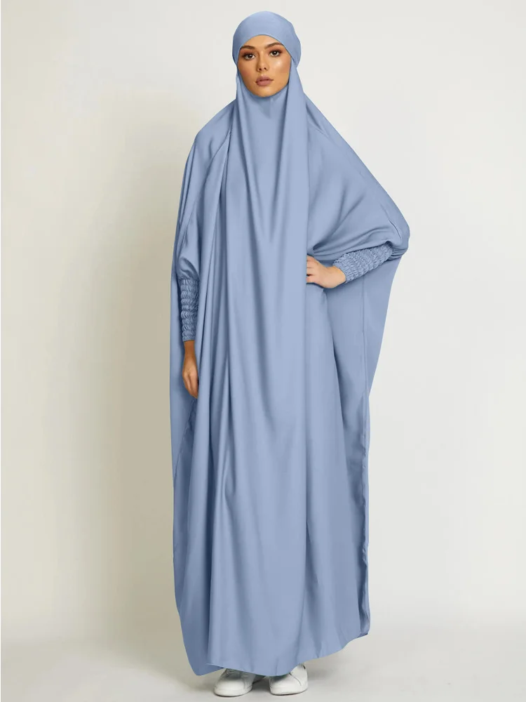 Ropa de oración para mujer, ropa islámica, Jilbabs, mariposa, Abaya, Dubai, vestido musulmán saudita, Ramadán, Eid, jilbeba, trajes modestos, Turk